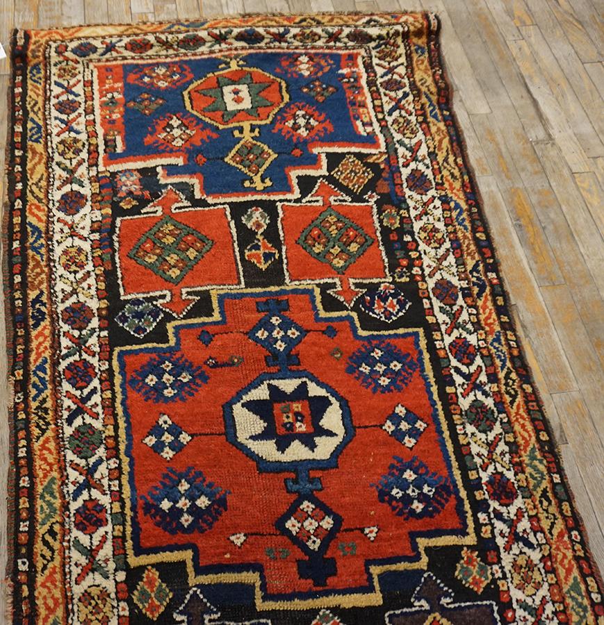 Late 19th Century 19th Century E. Anatolian Kurdish Carpet For Sale