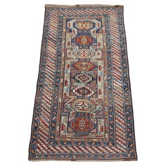 Früher kaukasischer Kazak-Konagend-Teppich aus dem 19. Jahrhundert