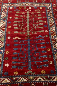 19th Century Early Caucasian Tree of Life Kazak