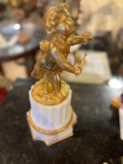 Reloj Francés Siglo XIX (Temprano) Mármol y Ormolu