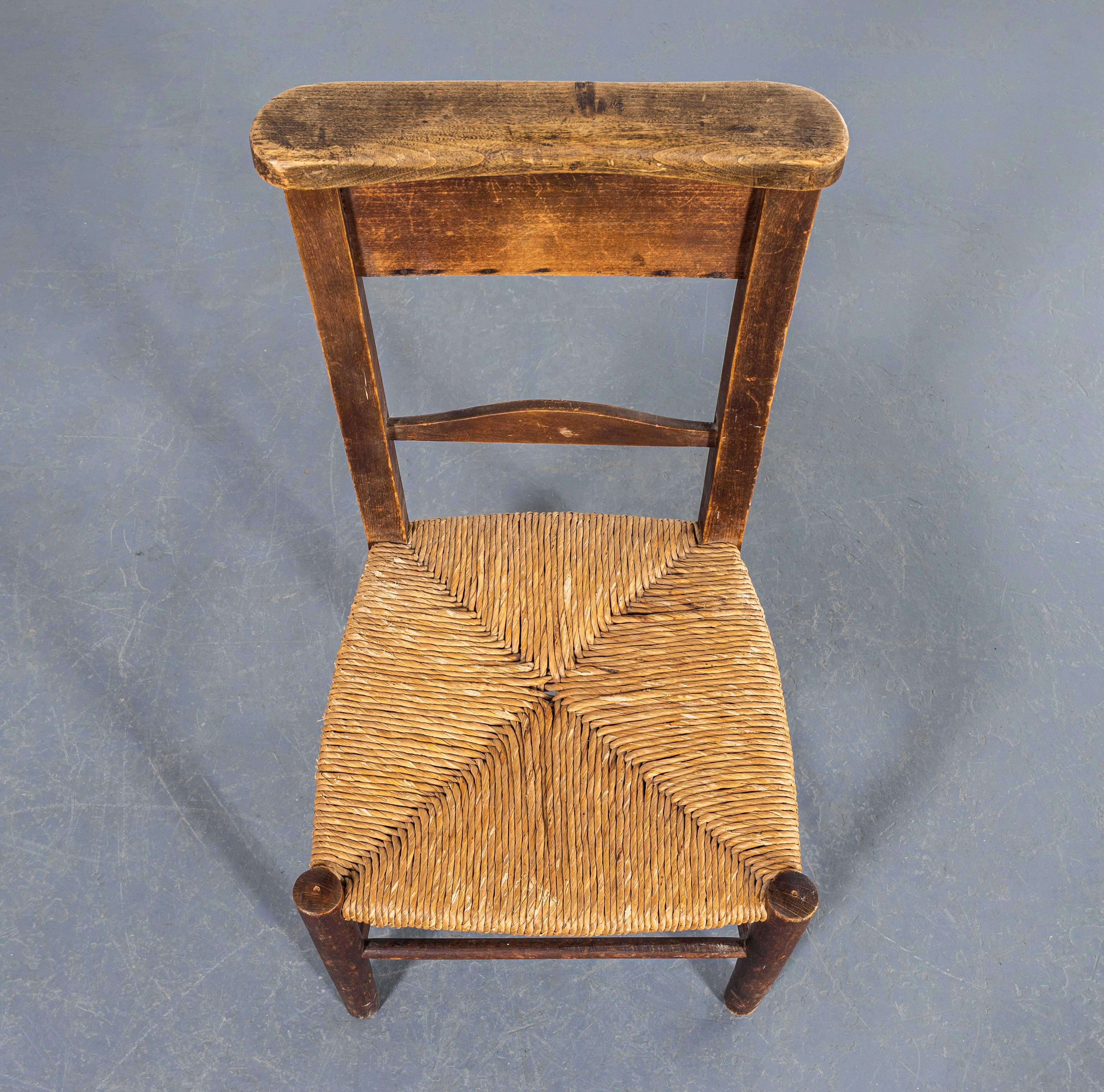 19e siècle Chaise d'église du début de l'époque victorienne en vente 4