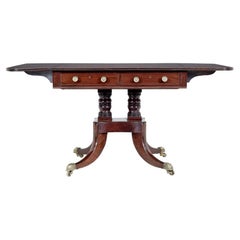 Antique 19th Century Early Victorian Mahogany Sofa Table