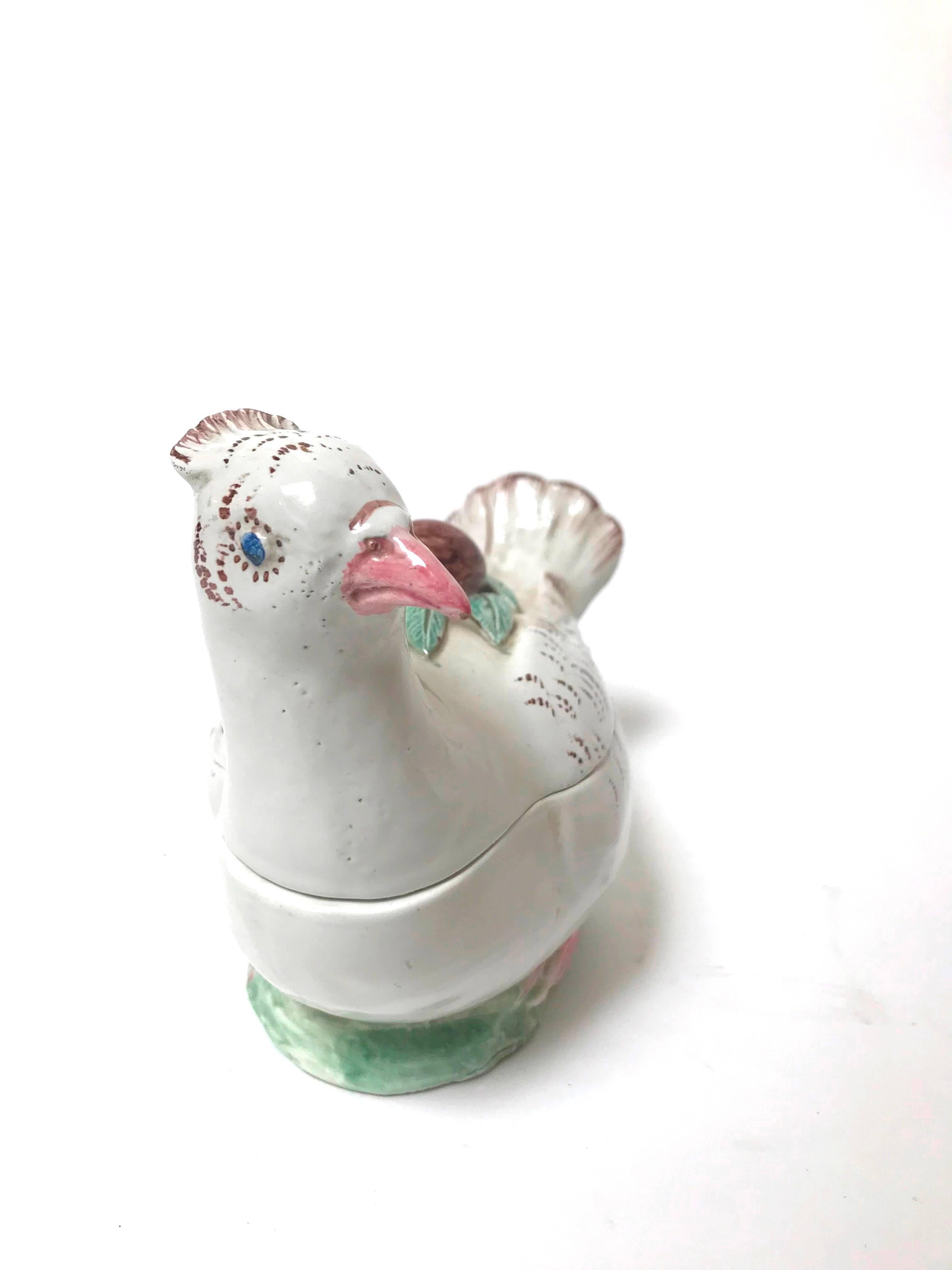 French 19th Century Earthenware Bird Tureen