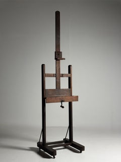 19th-century easel