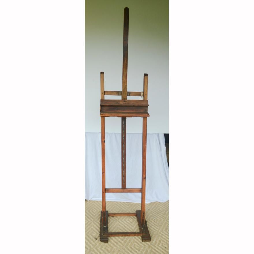 Wood 19th Century Easel  For Sale
