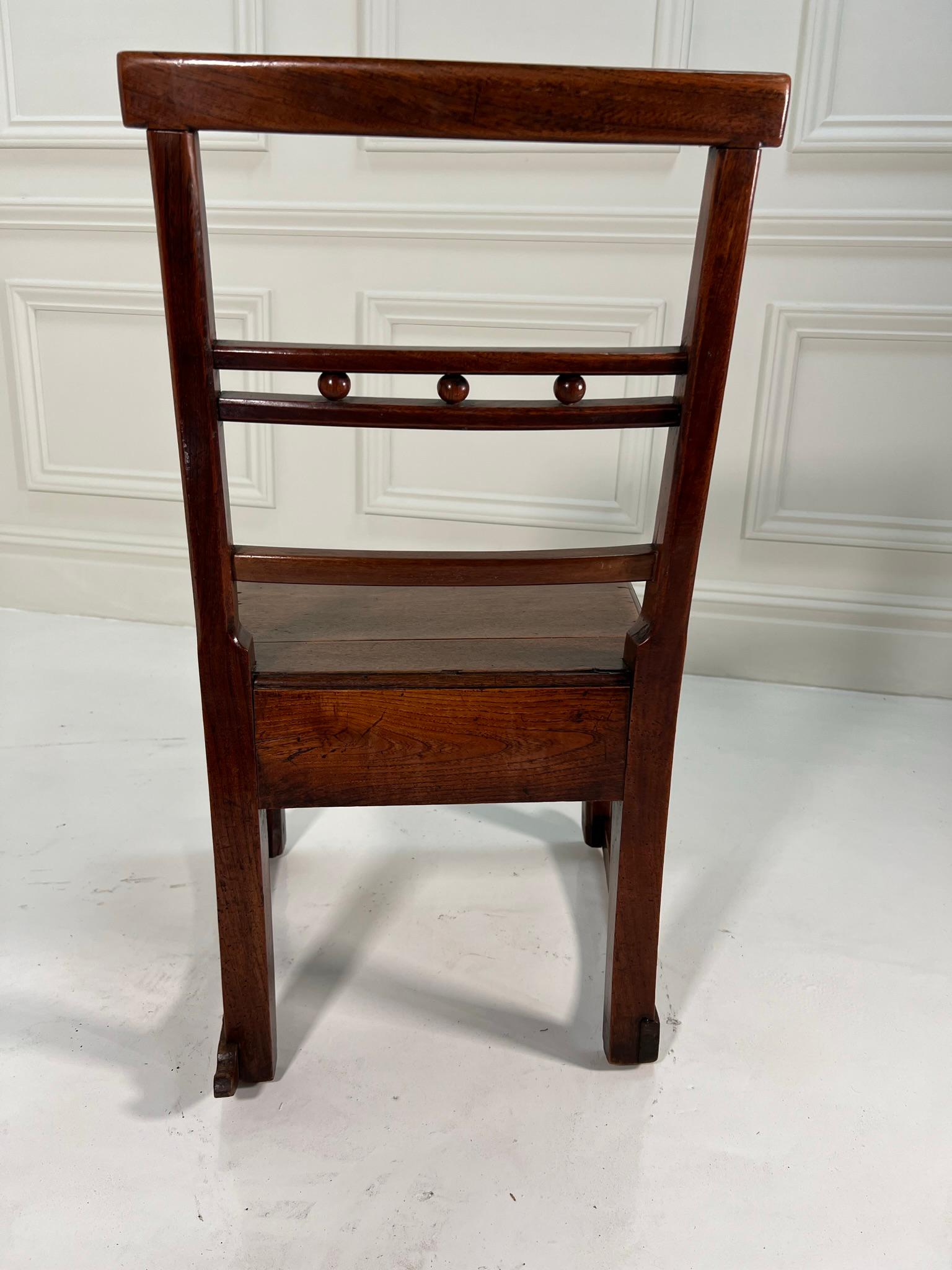 19th Century East Anglian Button Back Rocking Chair 3