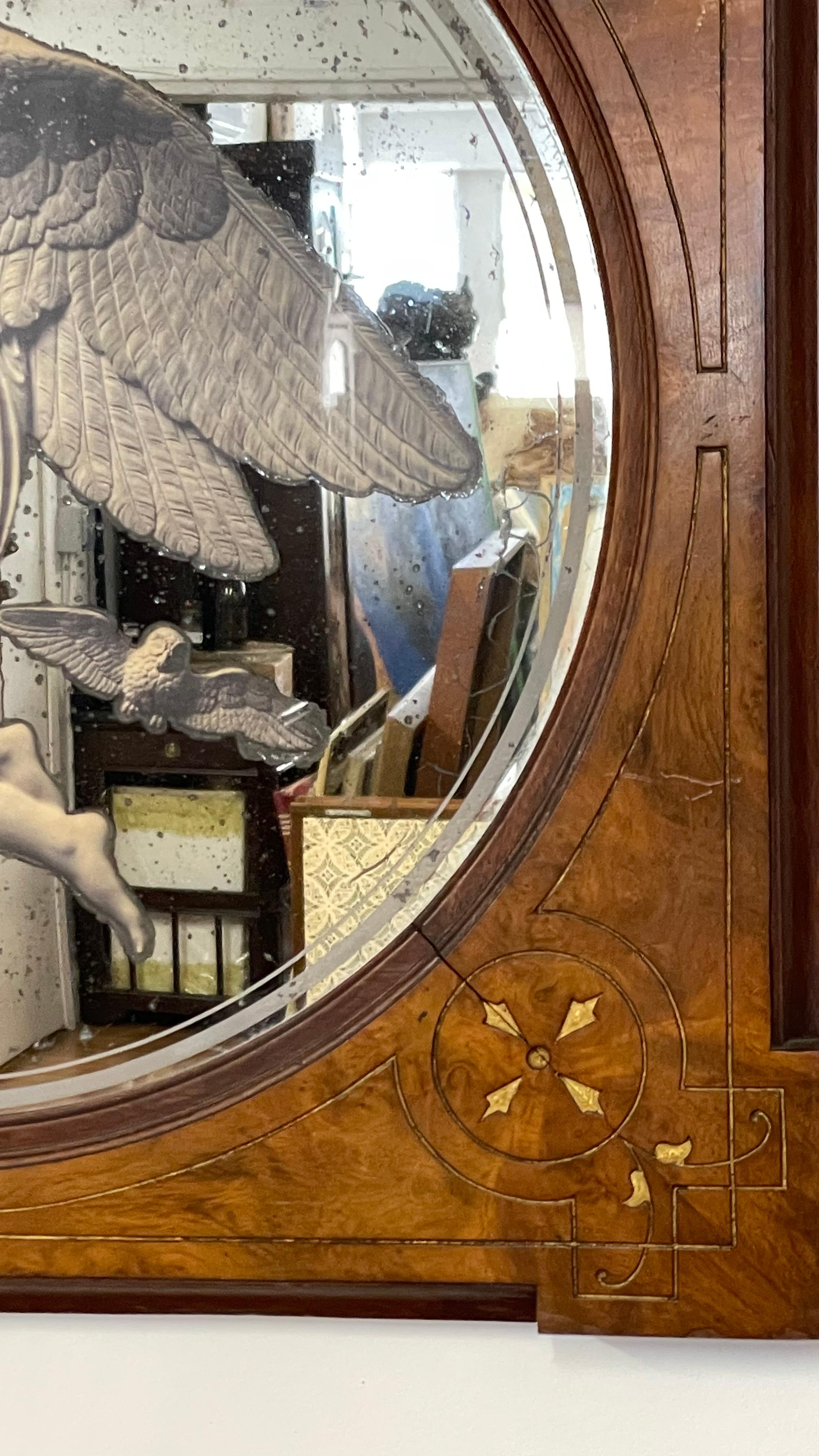 antique eastlake mirror