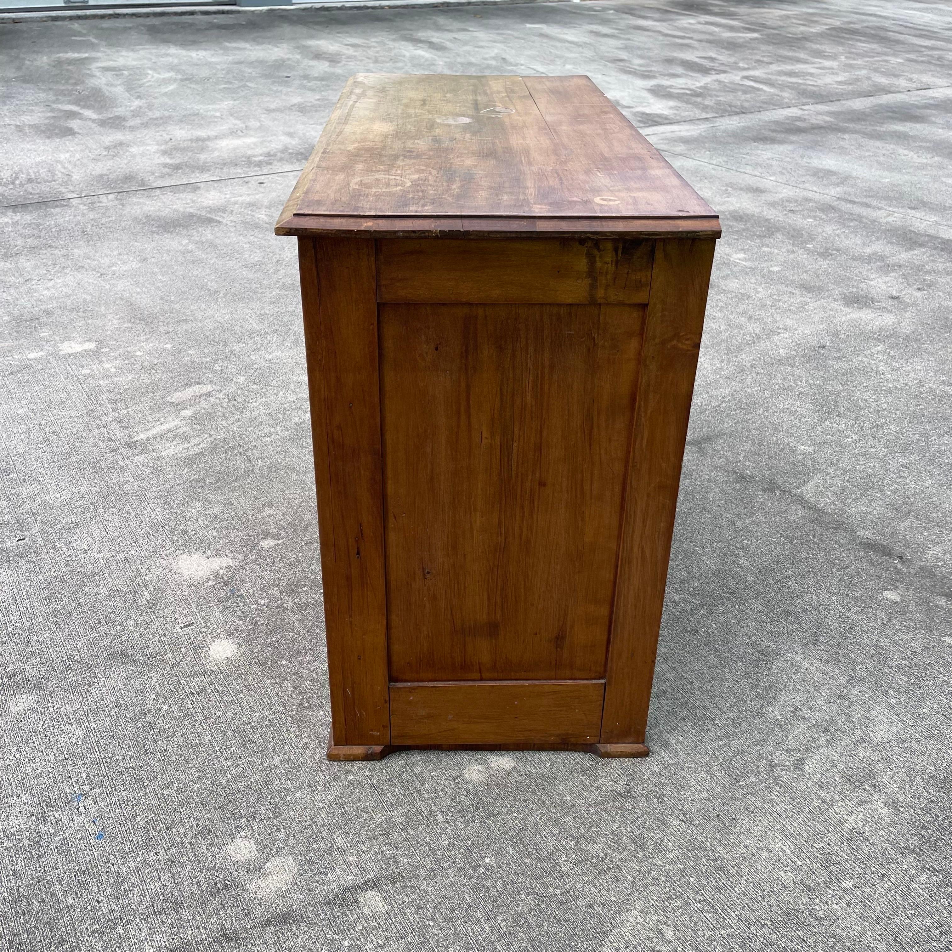 19th Century Eastlake Victorian Carved Wood Dresser Chest of Drawers 1