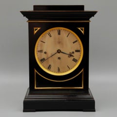 19th Century Ebonized Bracket Clock by J&A Jump, London