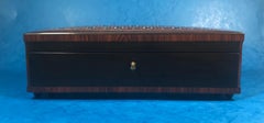 19th Century Ebonized Fruitwood Glove Box