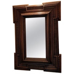 miroir italien ébène du 19ème siècle
