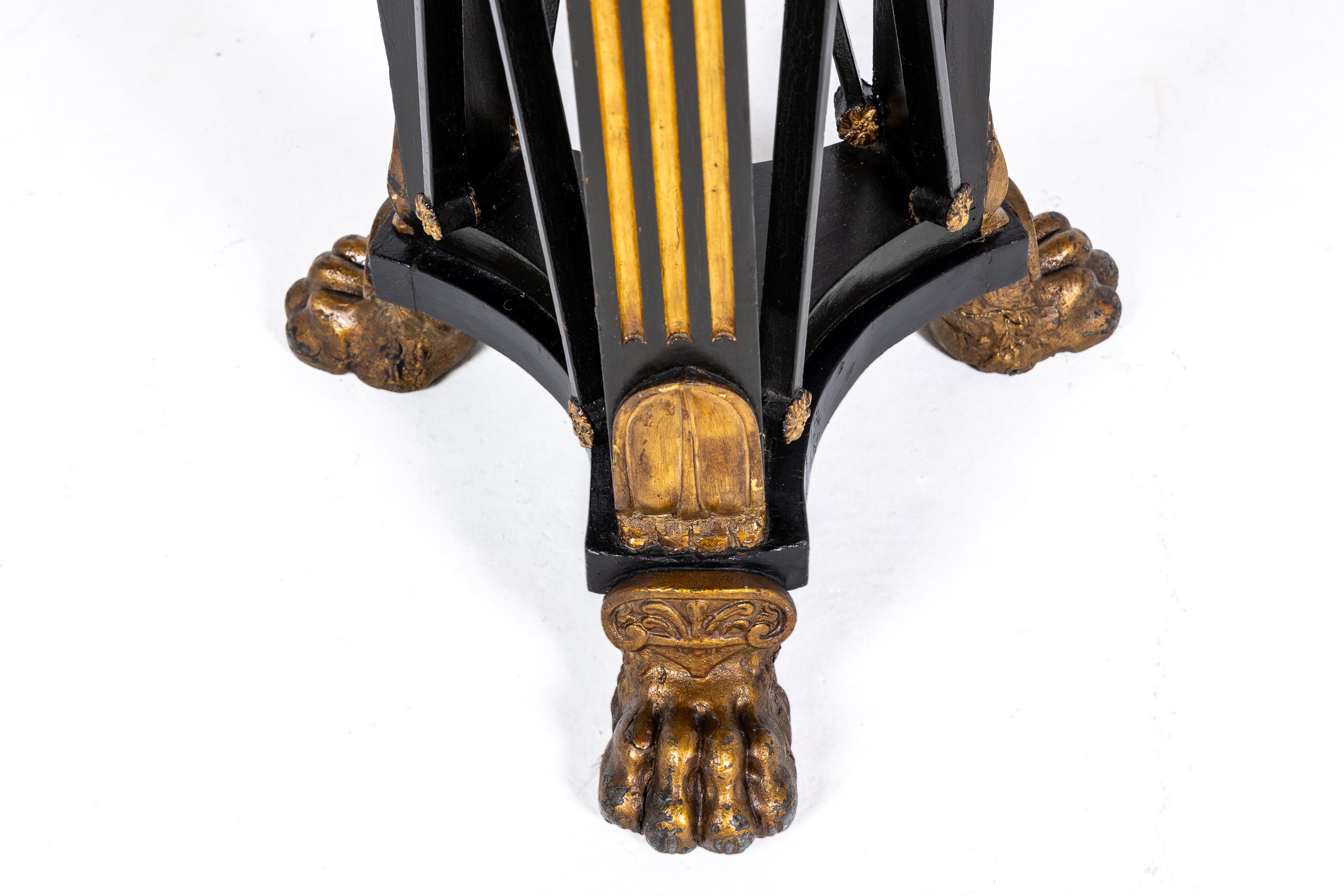 19th Century Ebonised Torchère In Good Condition For Sale In Gloucestershire, GB