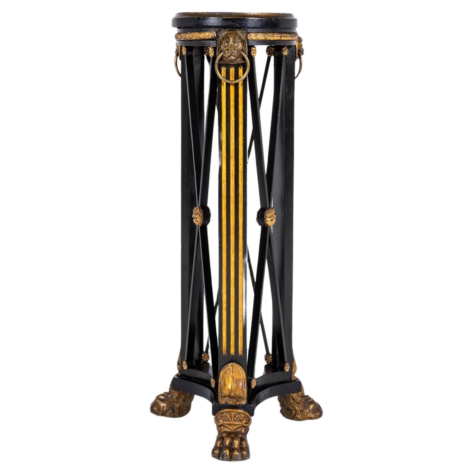 19th Century Ebonised Torchère For Sale