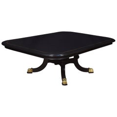 19th Century Ebonized Coffee Table