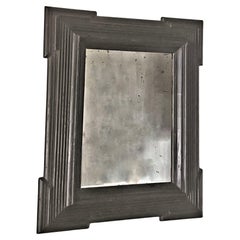 Miroir italien ébonisé du 19e siècle