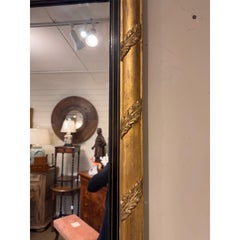 19th Century Ebony and Gold Restoration Mirror