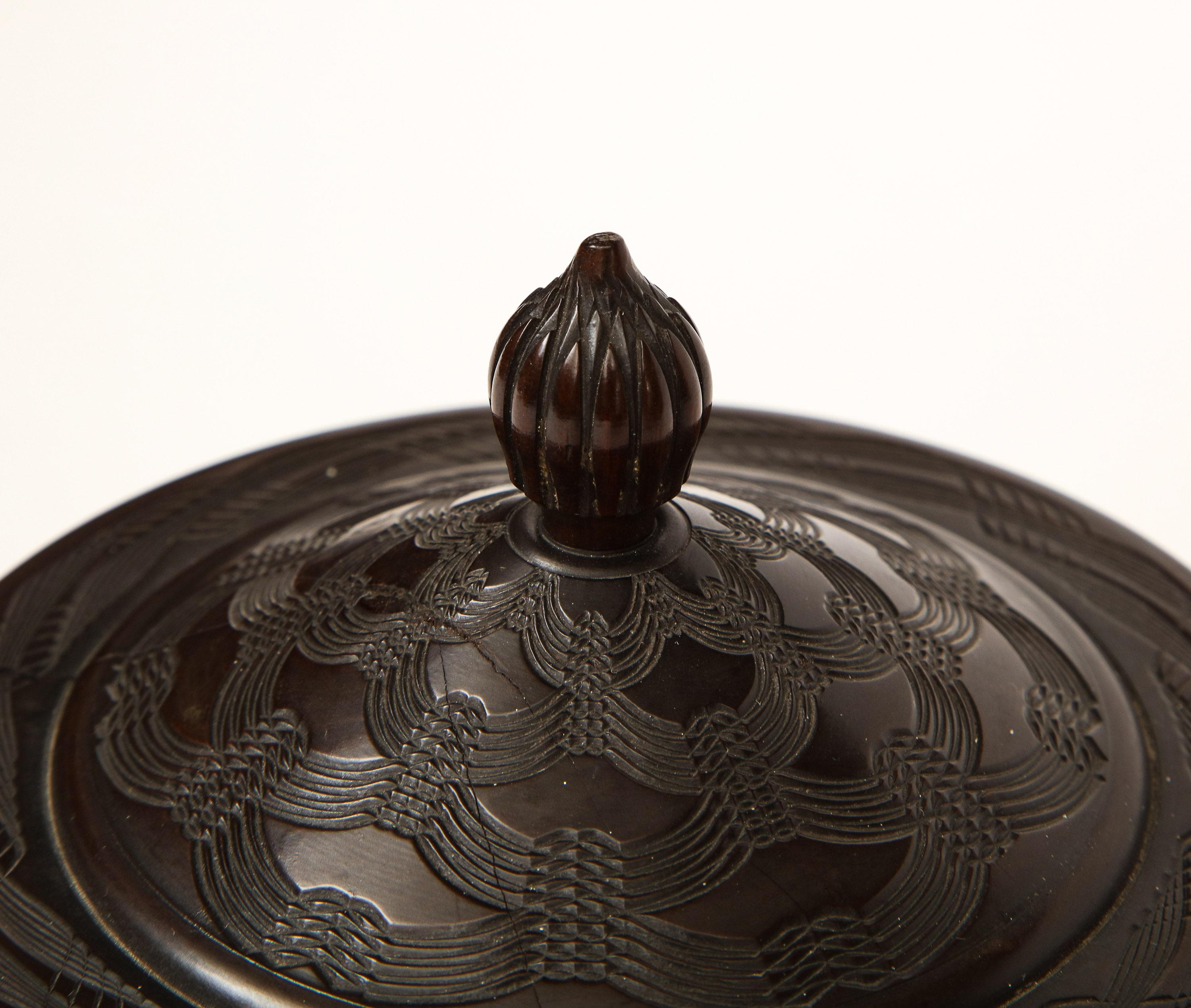 19th Century, Ebony, Anglo-Indian Box For Sale 8