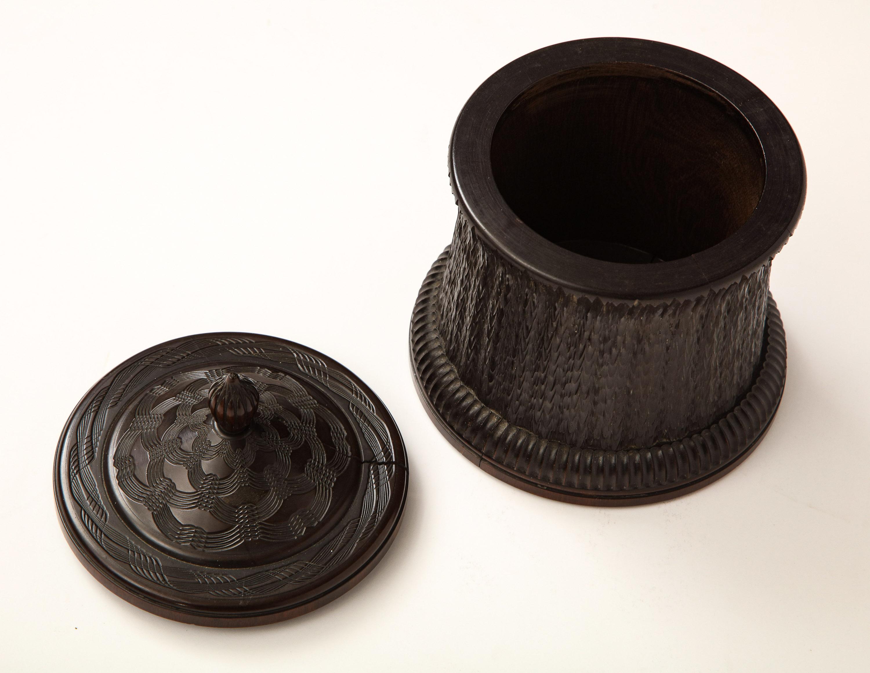 19th Century, Ebony, Anglo-Indian Box For Sale 1