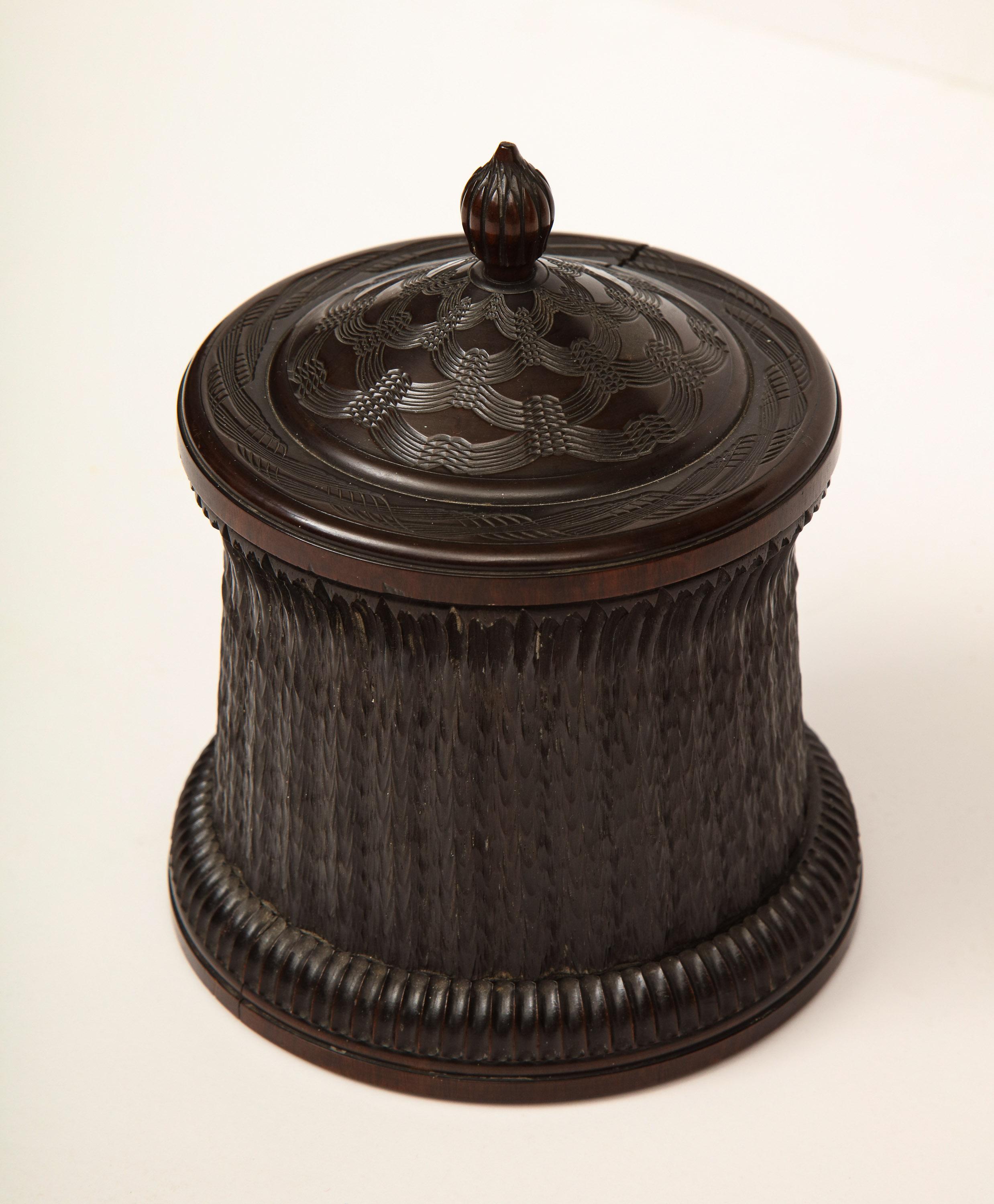 19th Century, Ebony, Anglo-Indian Box For Sale 3