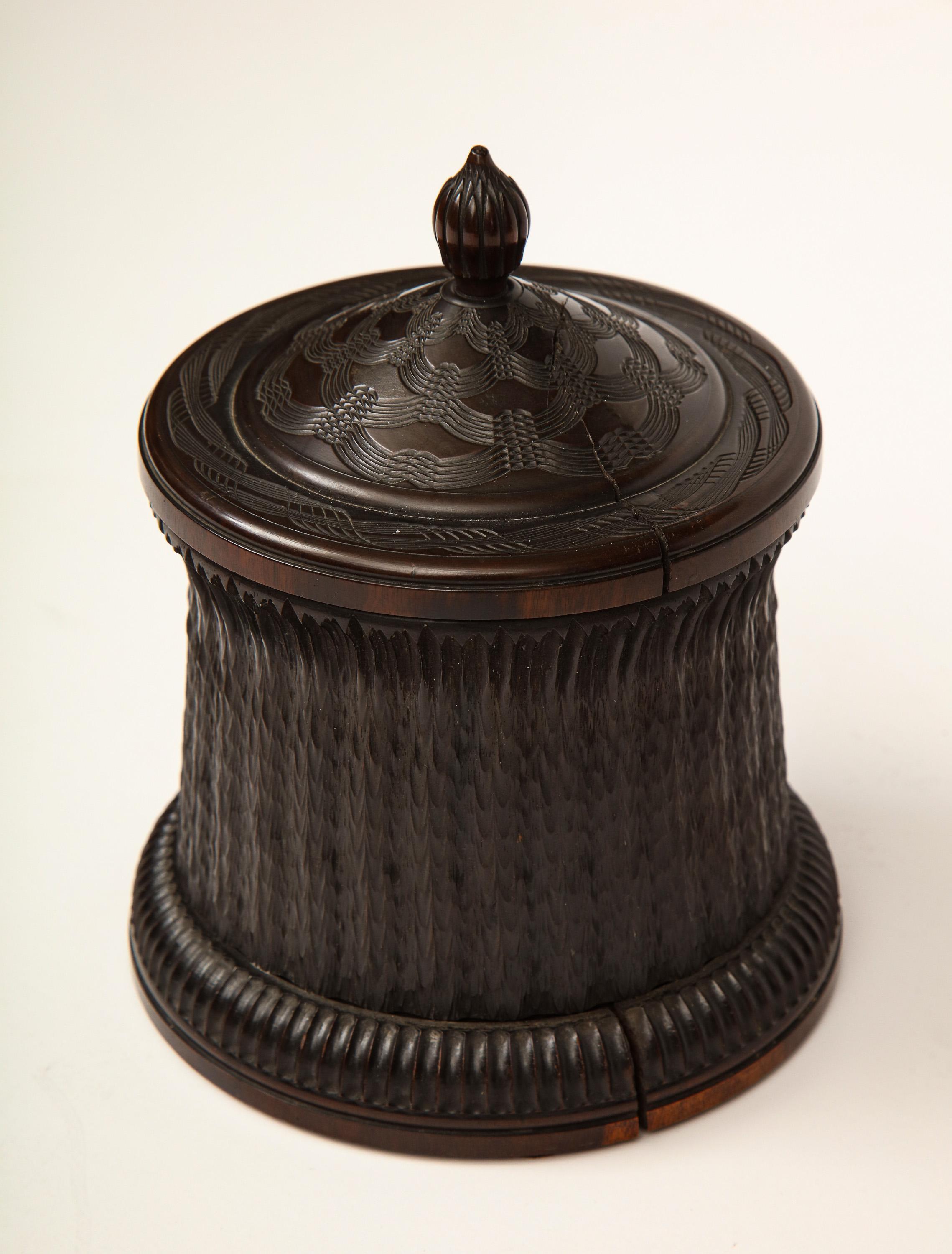 19th Century, Ebony, Anglo-Indian Box For Sale 5