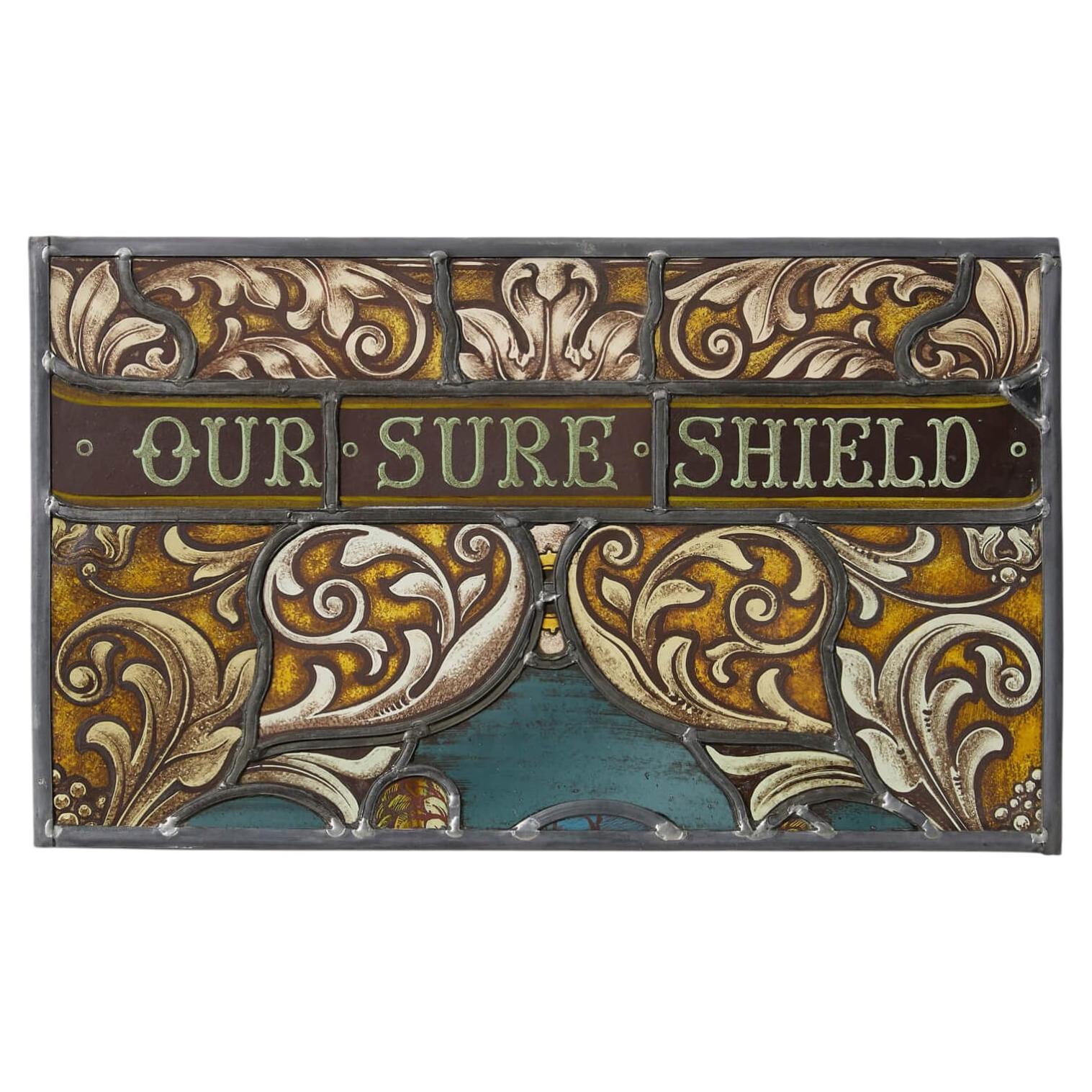 What era are stained glass windows from?