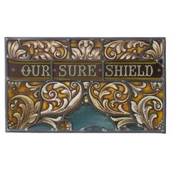 19th Century Ecclesiastical Stained Glass Window