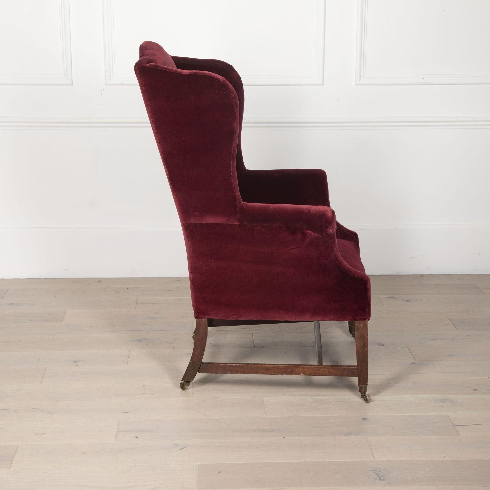 Anglais Chaise à dossier Edwardienne du 19ème siècle en vente