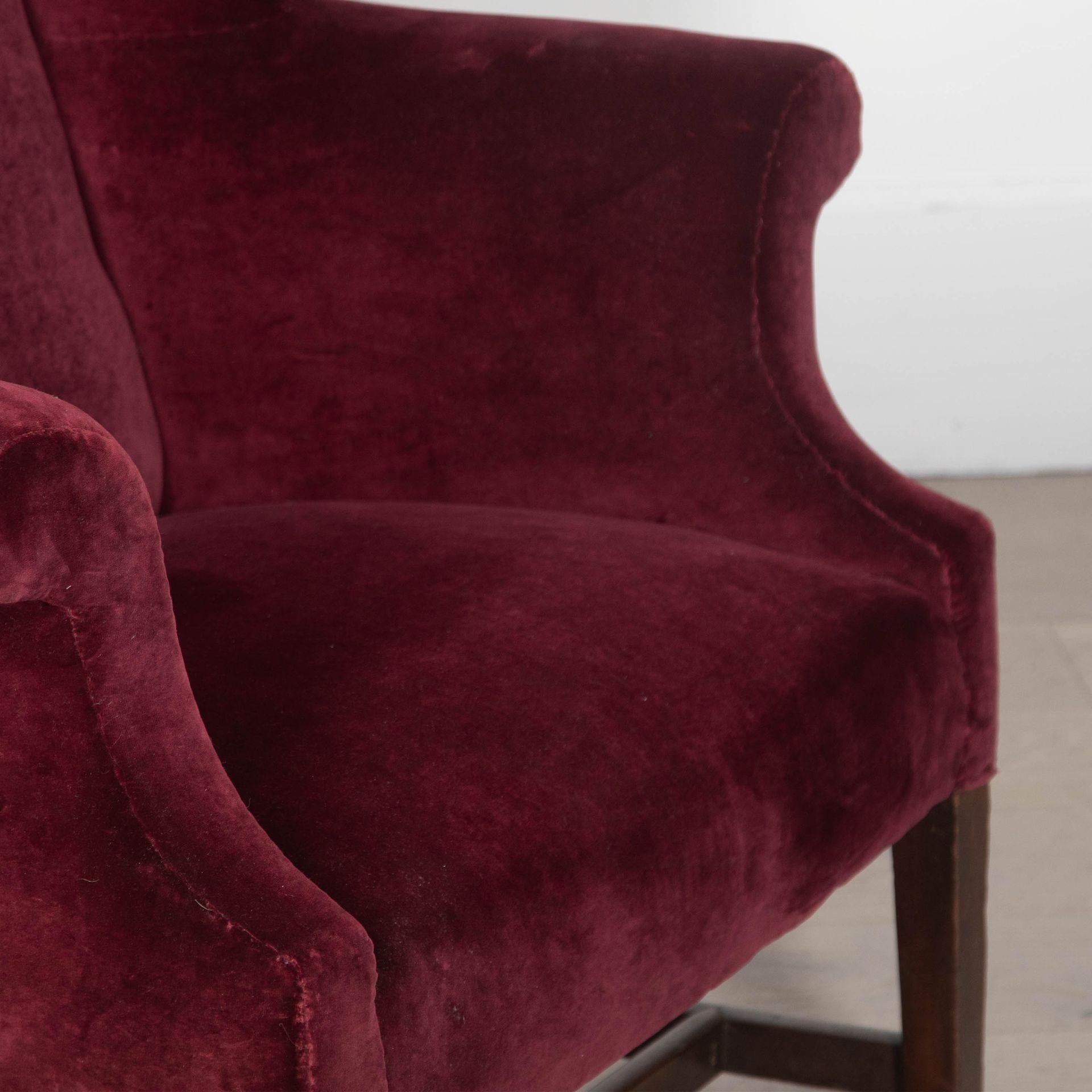 Chaise à dossier Edwardienne du 19ème siècle en vente 1