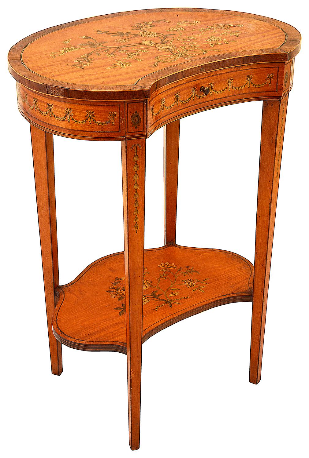 Veneer 19th Century 'Edwards and Roberts' Side Table For Sale