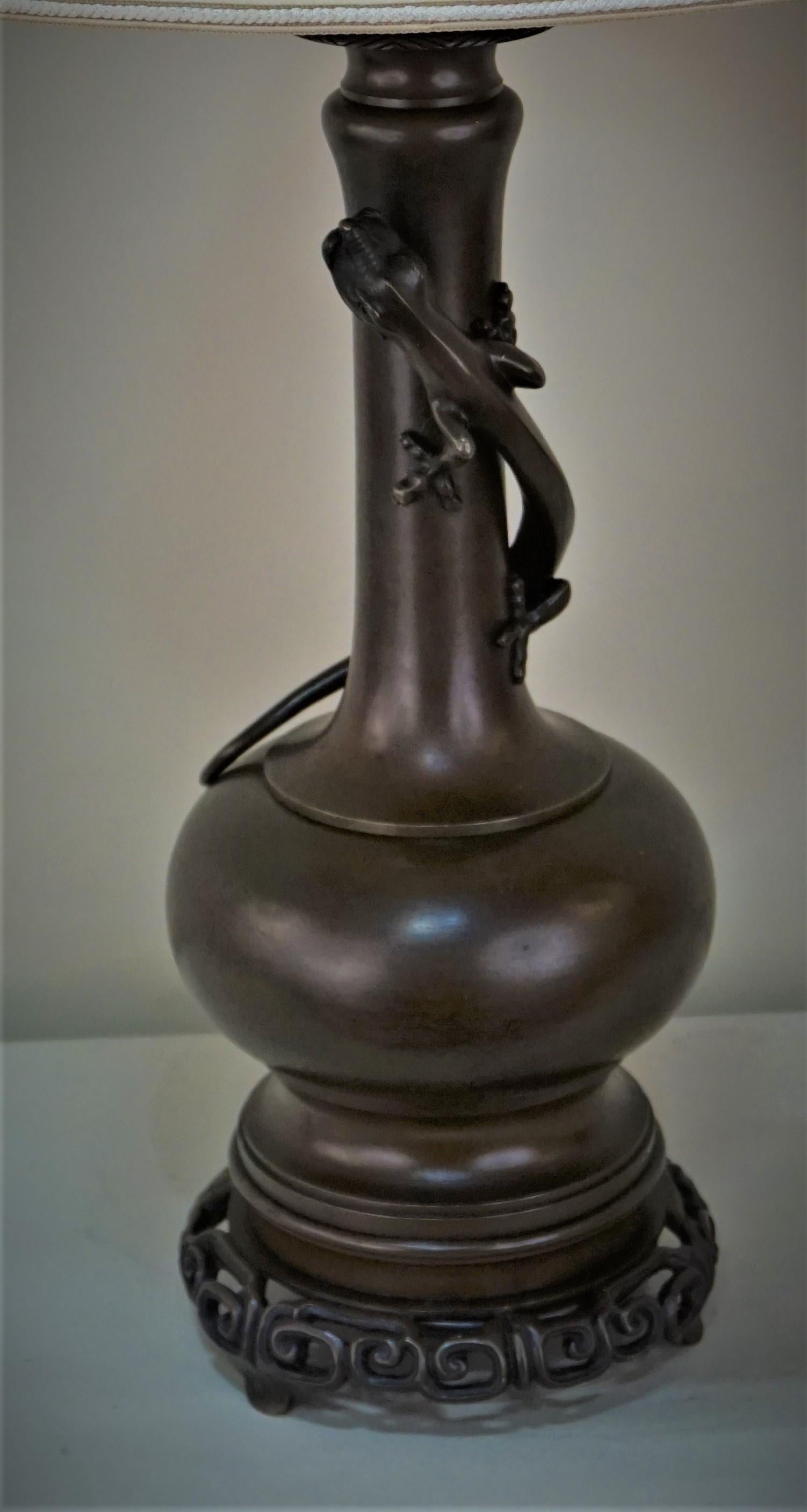 19th century oil lamp