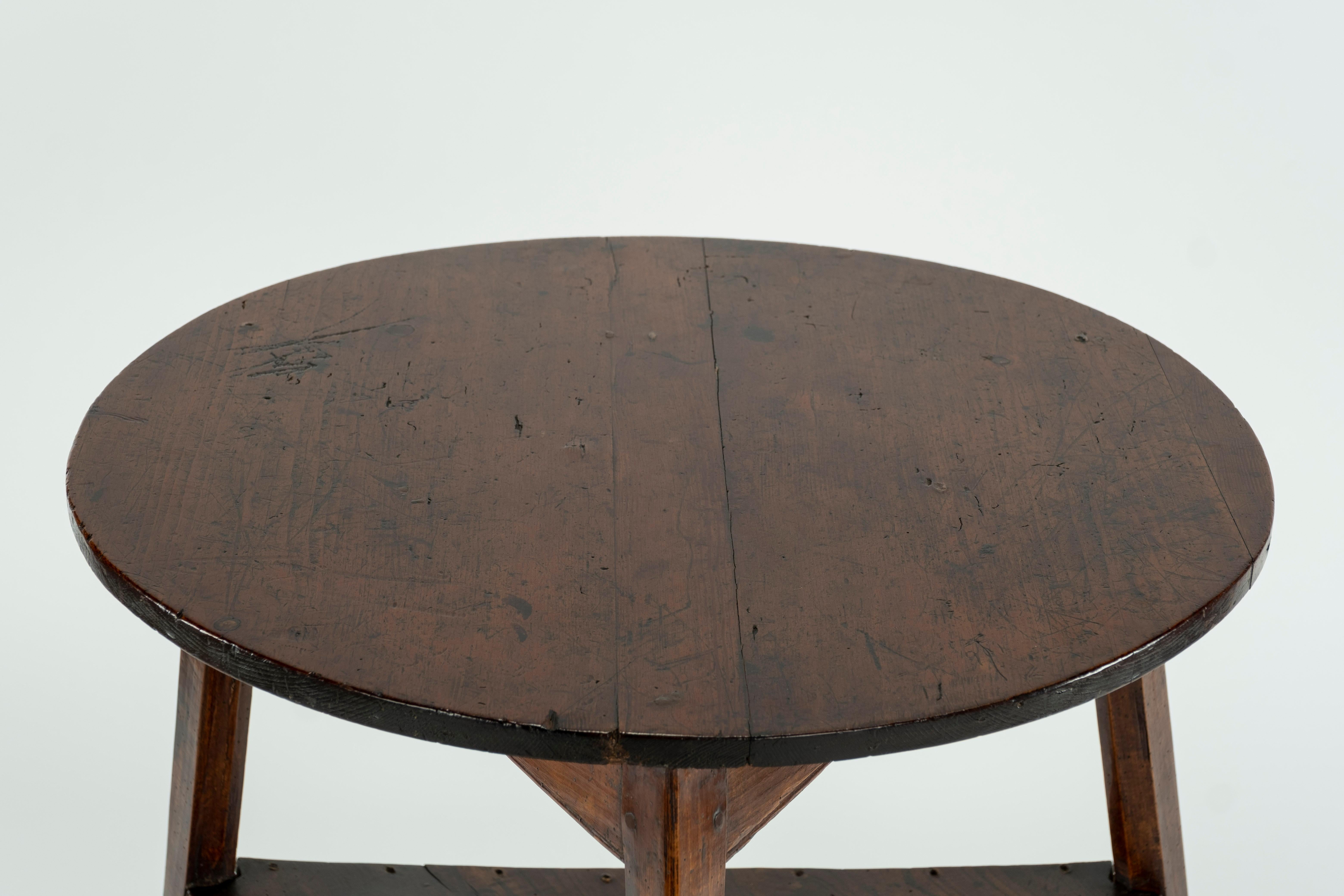 19th Century Elm Cricket Table 3