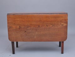 19th Century elm drop leaf table