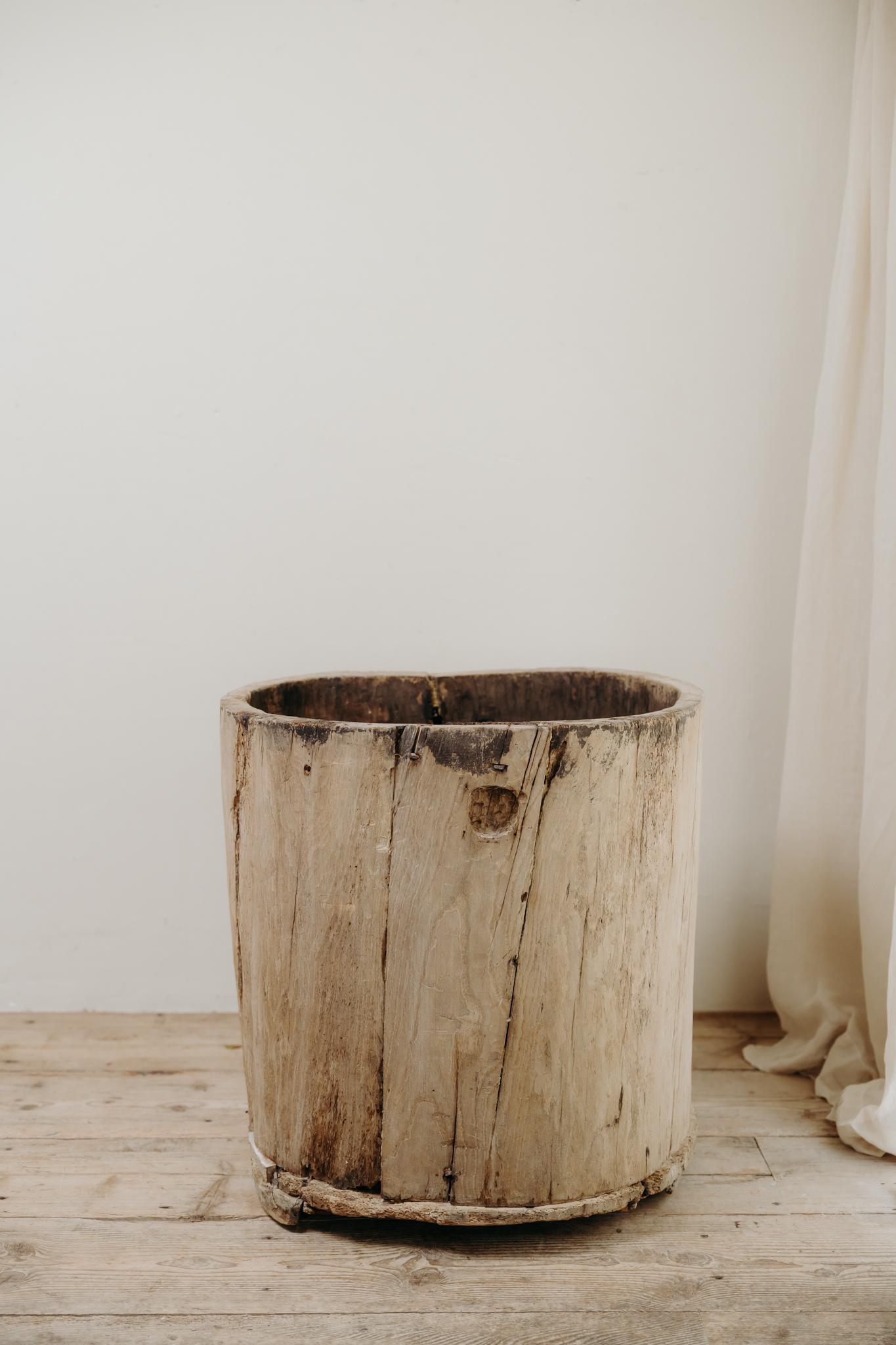 Tronco di piroga in legno d'olmo del XIX secolo in vendita 9