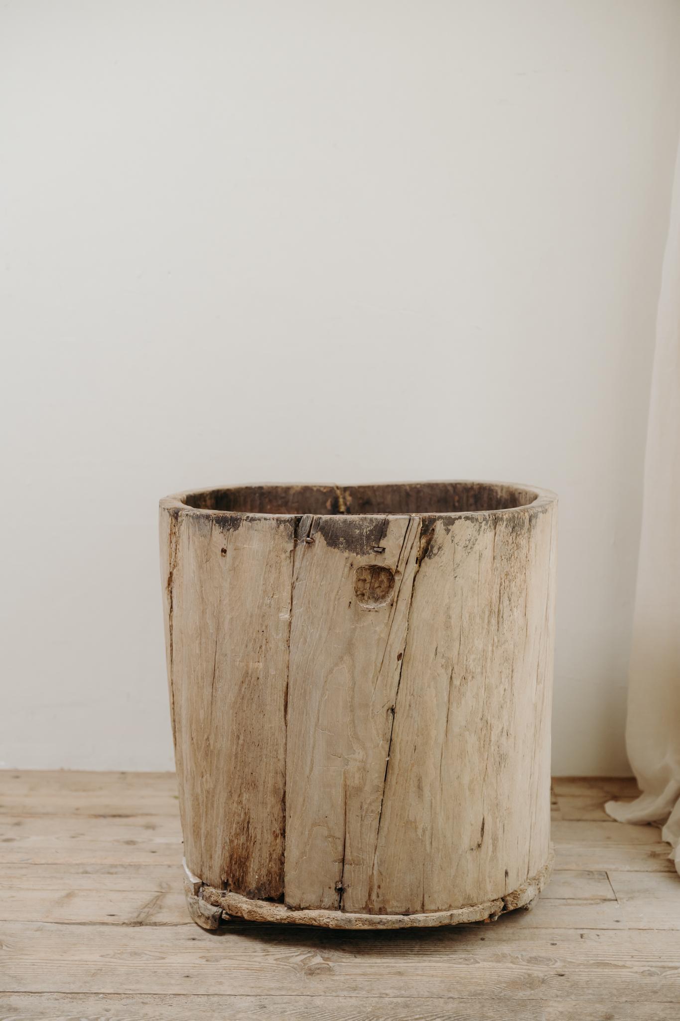 Tronco di piroga in legno d'olmo del XIX secolo in vendita 4