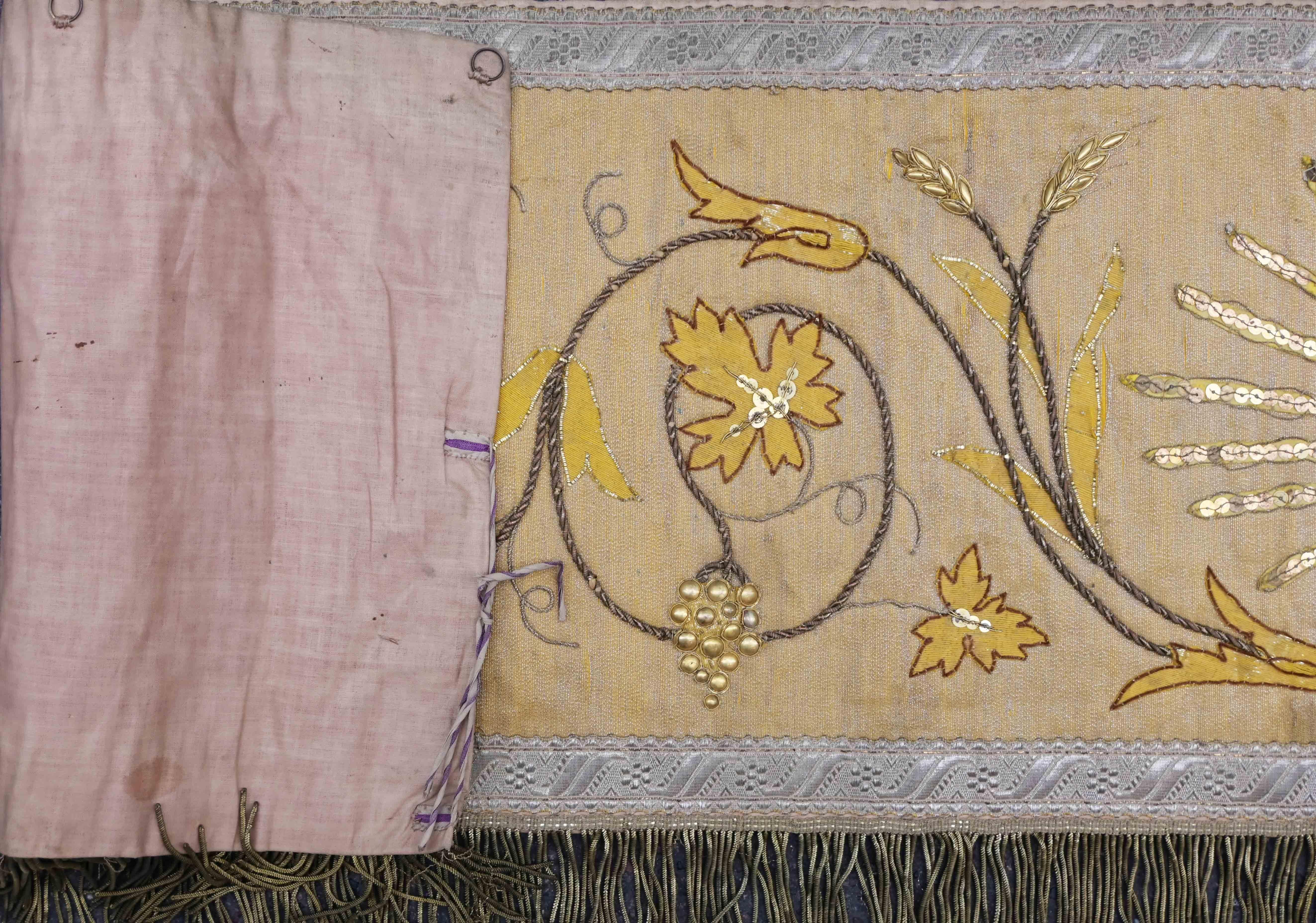 19th-Century Embroidery, Religious Element 