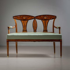 19th Century Empire Bench, Vienna