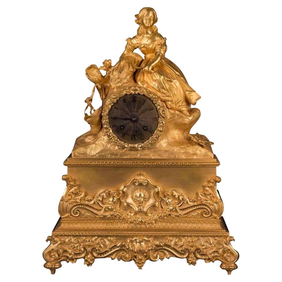 Early 19th Century Vase Pendule, Pendulum-Clock, Tardy à Lyon, Empire ...