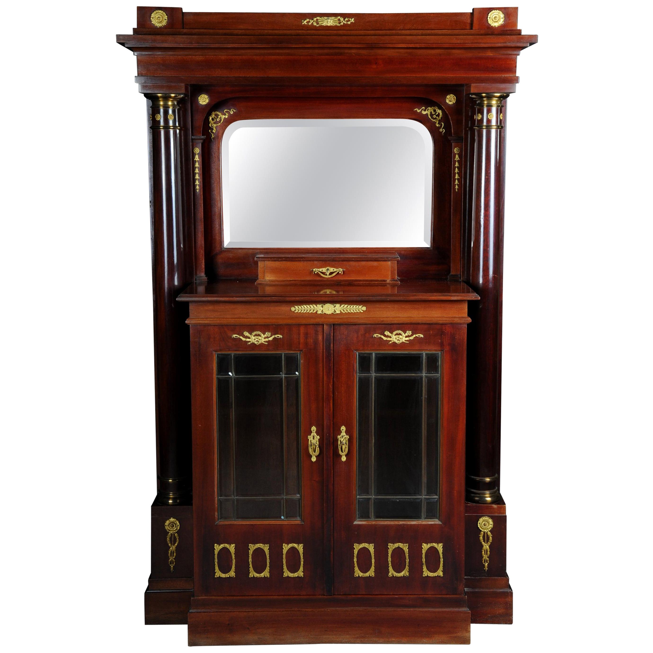 19th Century Empire Buffet Cabinet, 1890 For Sale