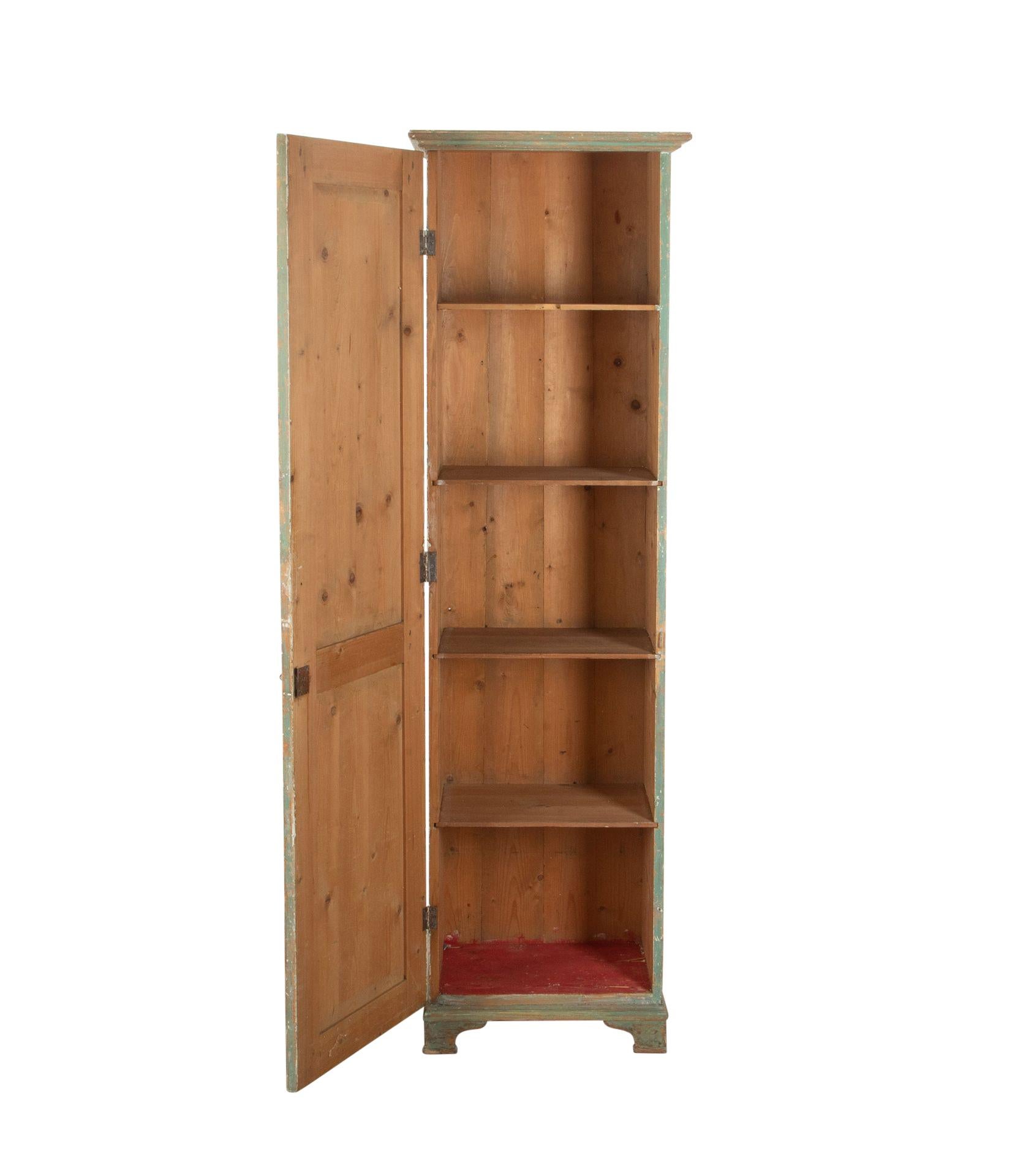 19th Century Empire Column Cabinet from the North of Sweden For Sale 1