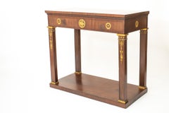19th Century Empire Console Tuscany Italy around 1810 Bronce Fittings