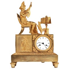 19th Century Empire French Mantel Clock, circa 1820