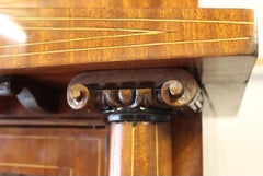 Empire-Glasschrank des 19. Jahrhunderts, Norddeutschland