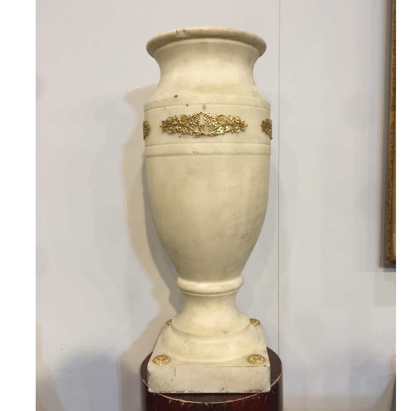 19th Century Empire Marble Vase 5