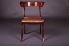 Sedia Klismos impero del XIX secolo