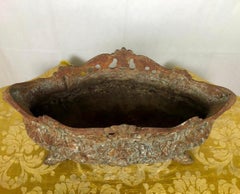 19th Century Empire Period Cast Iron Planter