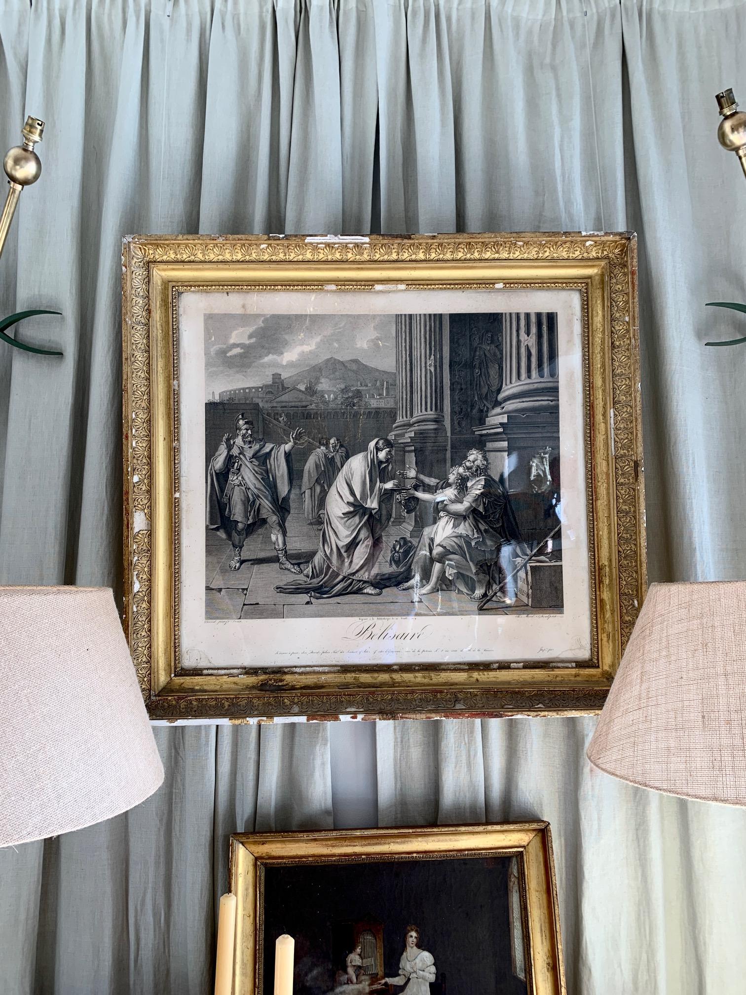 19th Century Empire Period Engraving For Sale 5