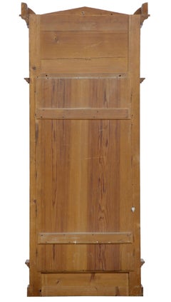 19th Century Empire Revival Mahogany Pier Mirror
