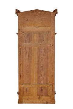 19th Century empire revival mahogany pier mirror