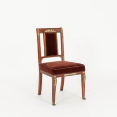 19th Century Empire Revival Side Chair