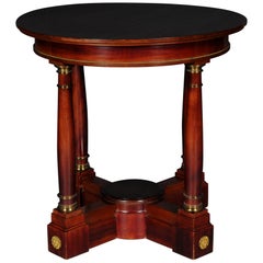 Used 19th Century Empire Salon Table, 1890